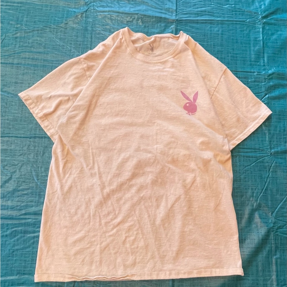 Pink and white playboy Graphic T-Shirt